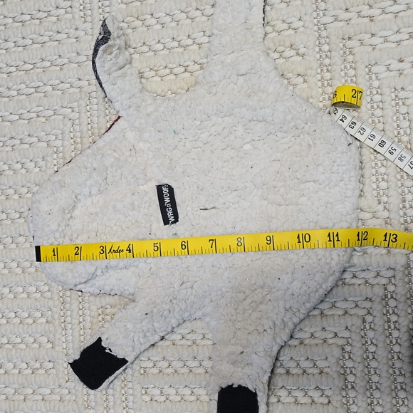 Plaid Red and Gray Dog Sweater - Picture 6 of 6